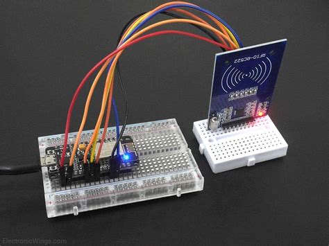 nodemcu project barrier gate using mifare card reader|nodemcu rf id reader interface.